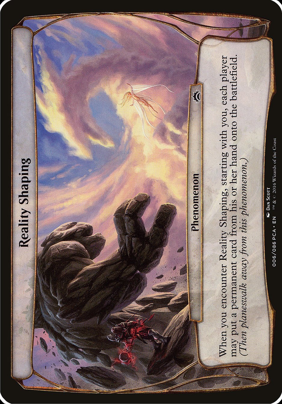 Reality Shaping (Planes) [Planechase Anthology Planes] MTG Single Magic: The Gathering | Red Claw Gaming