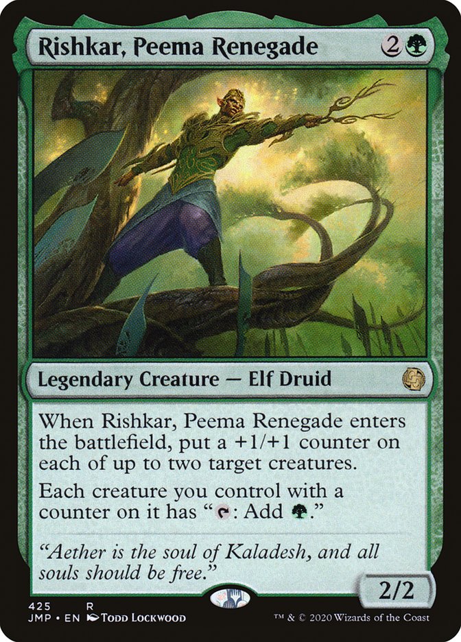 Rishkar, Peema Renegade [Jumpstart] MTG Single Magic: The Gathering | Red Claw Gaming