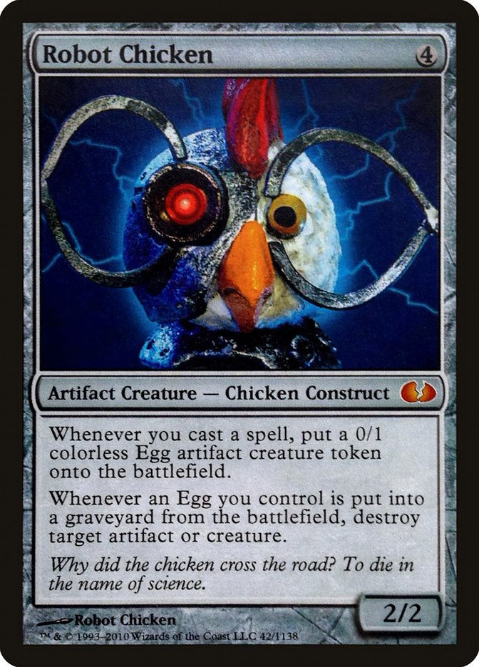 Robot Chicken [Celebration Cards] MTG Single Magic: The Gathering | Red Claw Gaming