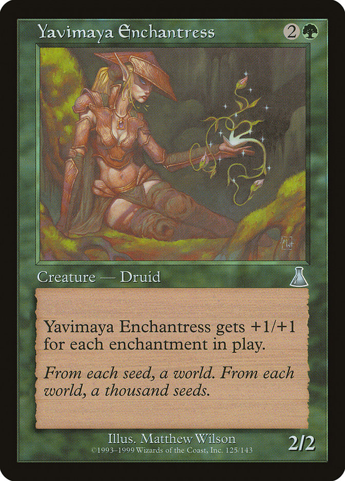 Yavimaya Enchantress [Urza's Destiny] MTG Single Magic: The Gathering | Red Claw Gaming