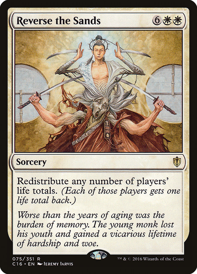 Reverse the Sands [Commander 2016] MTG Single Magic: The Gathering | Red Claw Gaming
