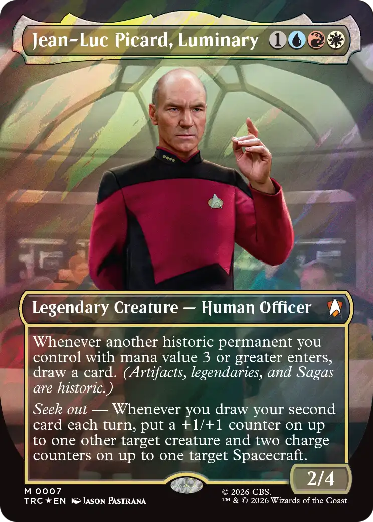 Galvanizing Tenor (Extended Art) [Star Trek Commander] MTG Single Magic: The Gathering | Red Claw Gaming