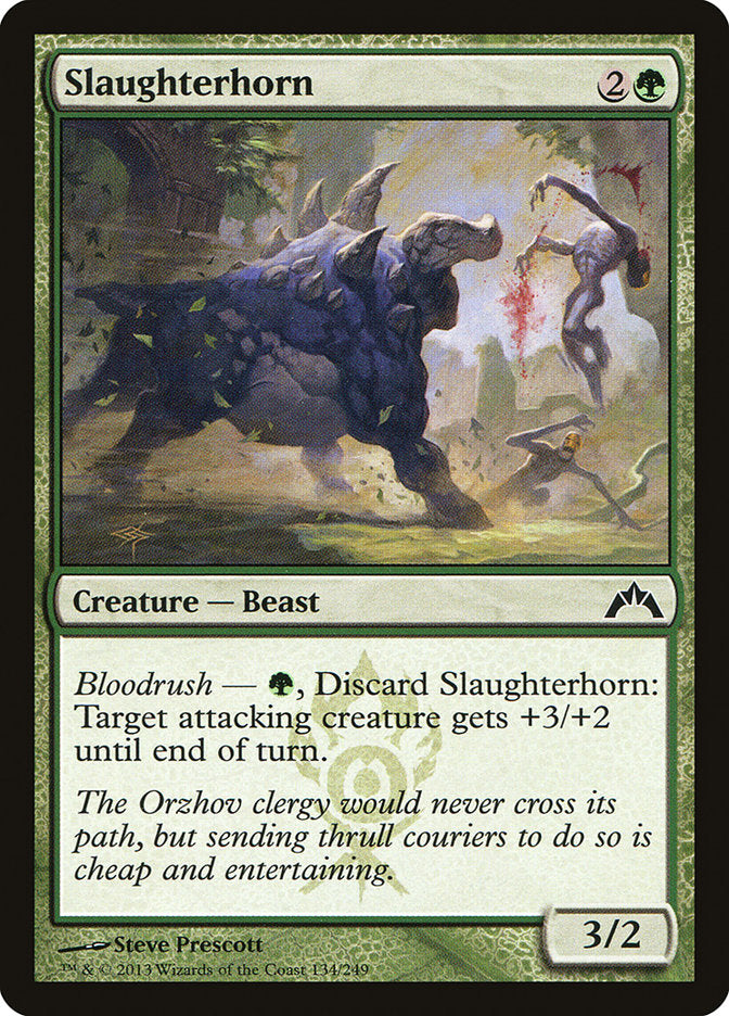 Slaughterhorn [Gatecrash] MTG Single Magic: The Gathering | Red Claw Gaming
