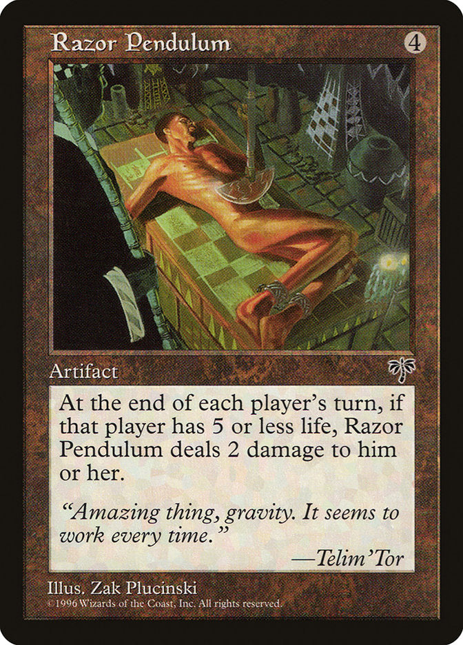 Razor Pendulum [Mirage] MTG Single Magic: The Gathering | Red Claw Gaming