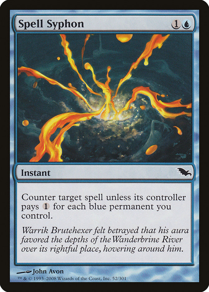 Spell Syphon [Shadowmoor] MTG Single Magic: The Gathering | Red Claw Gaming