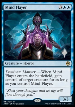 Mind Flayer (Promo Pack) [Dungeons & Dragons: Adventures in the Forgotten Realms Promos] MTG Single Magic: The Gathering | Red Claw Gaming