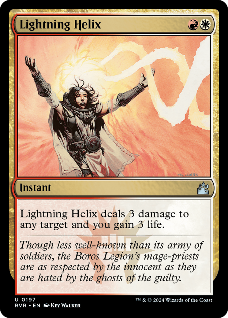 Lightning Helix [Ravnica Remastered] MTG Single Magic: The Gathering | Red Claw Gaming