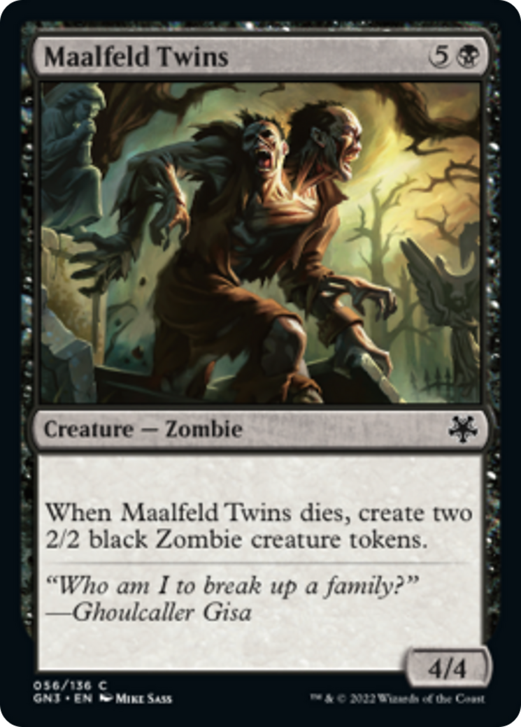 Maalfeld Twins [Game Night: Free-for-All] MTG Single Magic: The Gathering | Red Claw Gaming