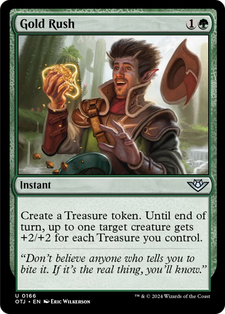 Gold Rush [Outlaws of Thunder Junction] MTG Single Magic: The Gathering | Red Claw Gaming
