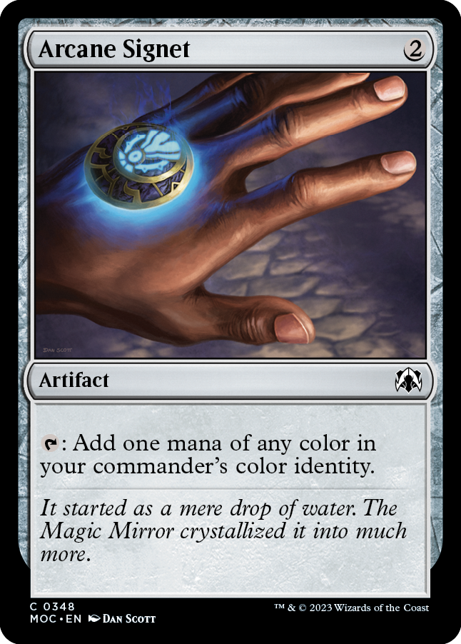 Arcane Signet [March of the Machine Commander] MTG Single Magic: The Gathering | Red Claw Gaming