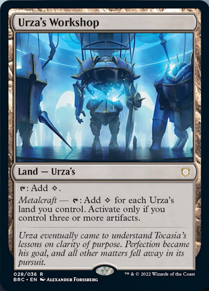 Urza's Workshop [The Brothers' War Commander] MTG Single Magic: The Gathering | Red Claw Gaming