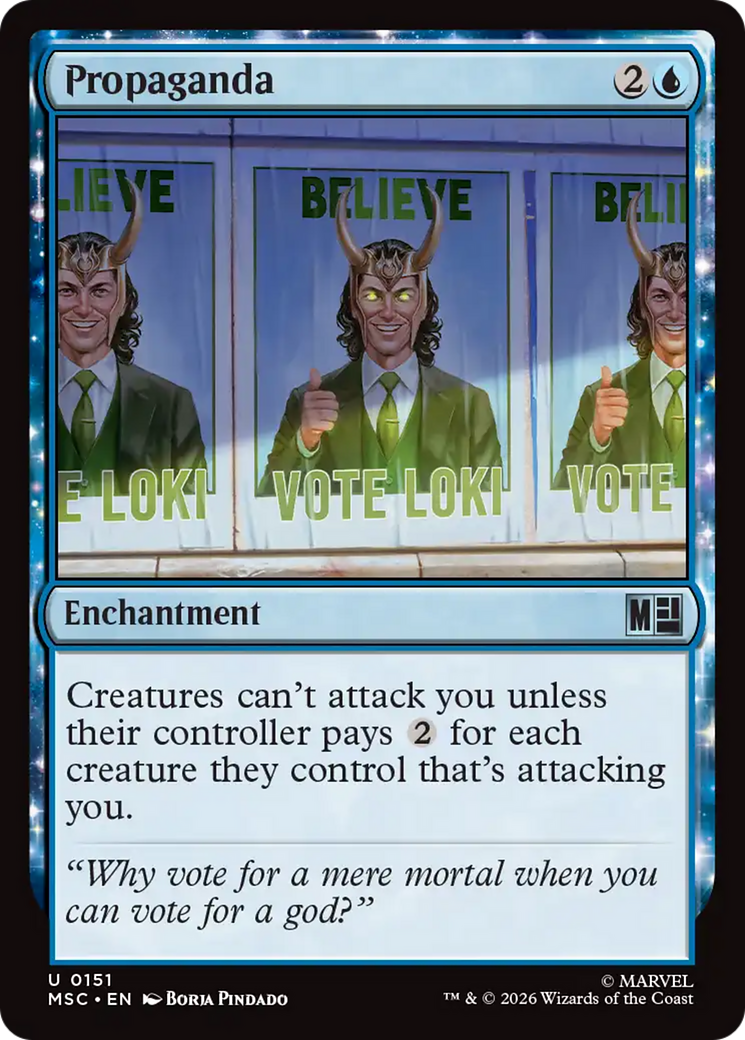 Propaganda [Marvel Super Heroes Commander] MTG Single Magic: The Gathering | Red Claw Gaming