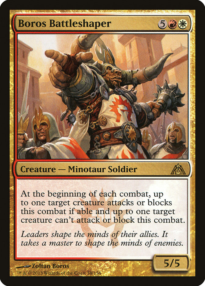 Boros Battleshaper [Dragon's Maze] MTG Single Magic: The Gathering | Red Claw Gaming