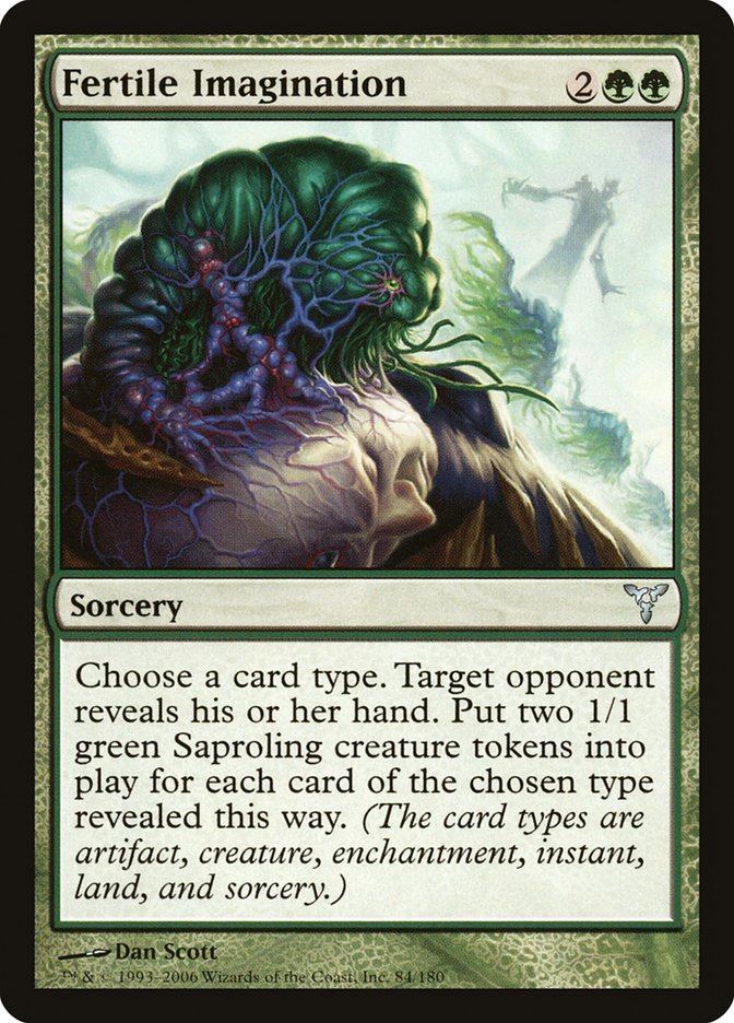 Fertile Imagination [Dissension] MTG Single Magic: The Gathering | Red Claw Gaming