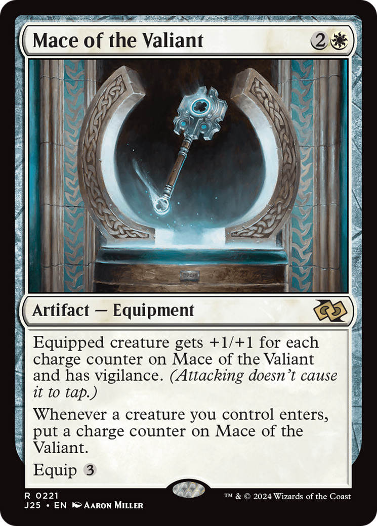 Mace of the Valiant [Foundations Jumpstart] MTG Single Magic: The Gathering | Red Claw Gaming