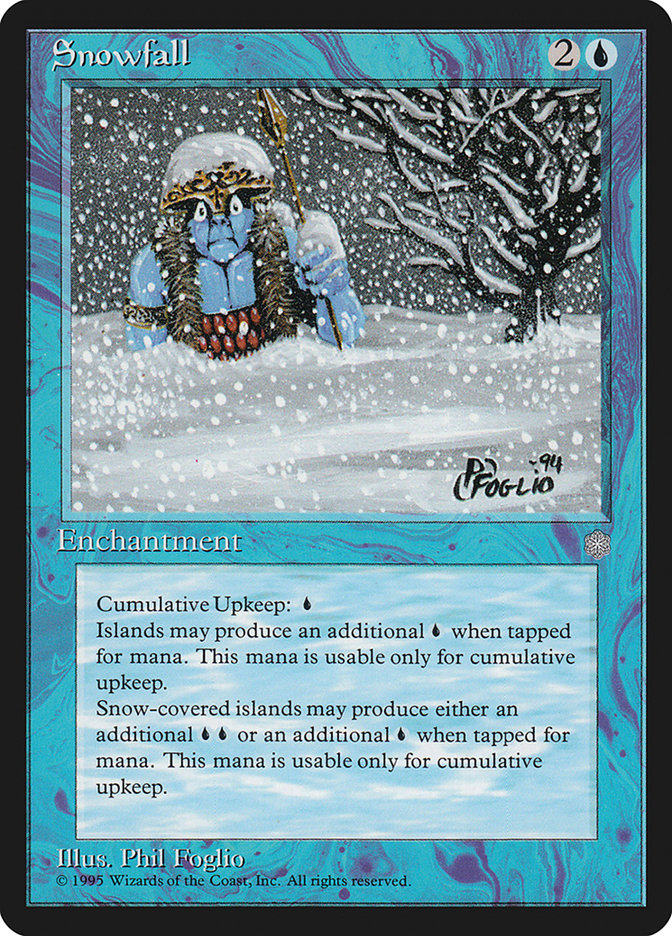Snowfall [Ice Age] MTG Single Magic: The Gathering | Red Claw Gaming