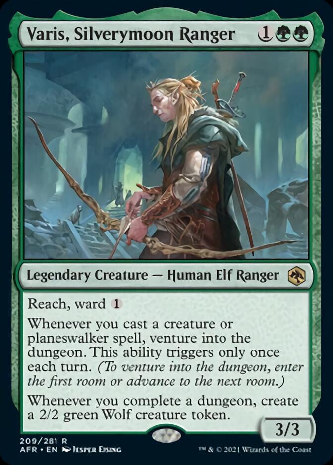 Varis, Silverymoon Ranger [Dungeons & Dragons: Adventures in the Forgotten Realms] MTG Single Magic: The Gathering | Red Claw Gaming