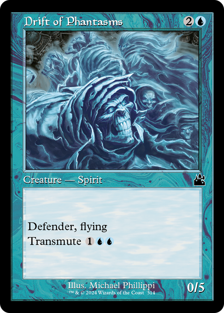 Drift of Phantasms (Retro Frame) [Ravnica Remastered] MTG Single Magic: The Gathering | Red Claw Gaming