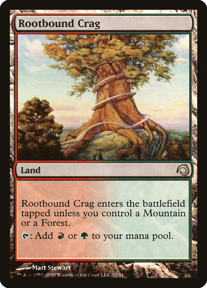 Rootbound Crag [Premium Deck Series: Slivers] MTG Single Magic: The Gathering | Red Claw Gaming