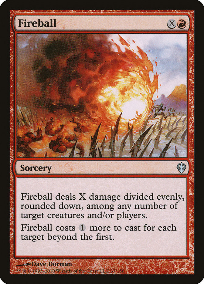 Fireball [Archenemy] MTG Single Magic: The Gathering | Red Claw Gaming