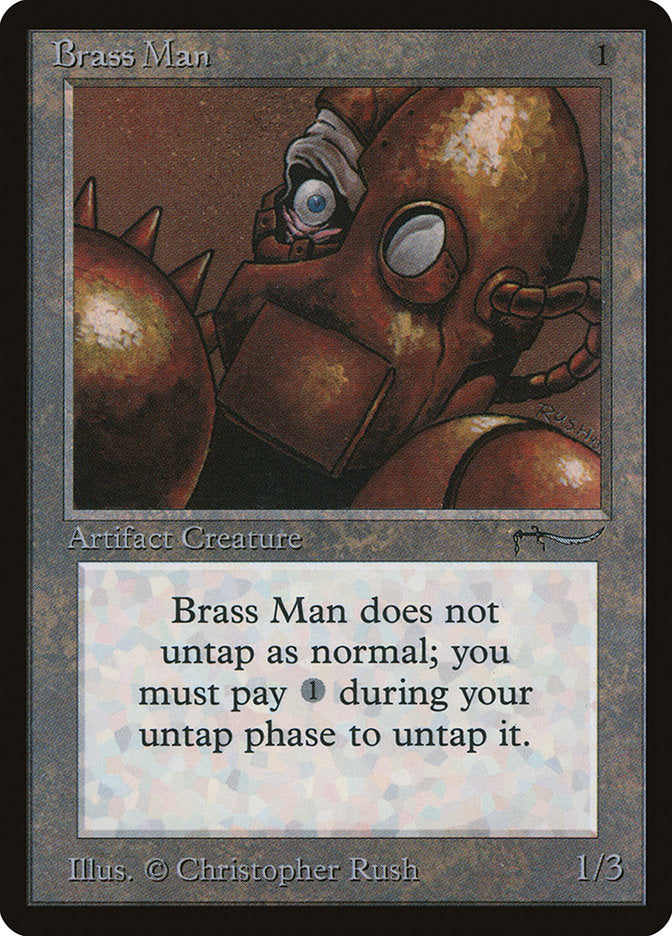 Brass Man [Arabian Nights] MTG Single Magic: The Gathering | Red Claw Gaming