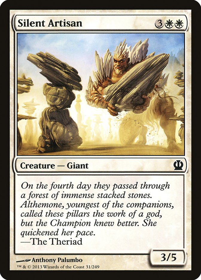 Silent Artisan [Theros] MTG Single Magic: The Gathering | Red Claw Gaming