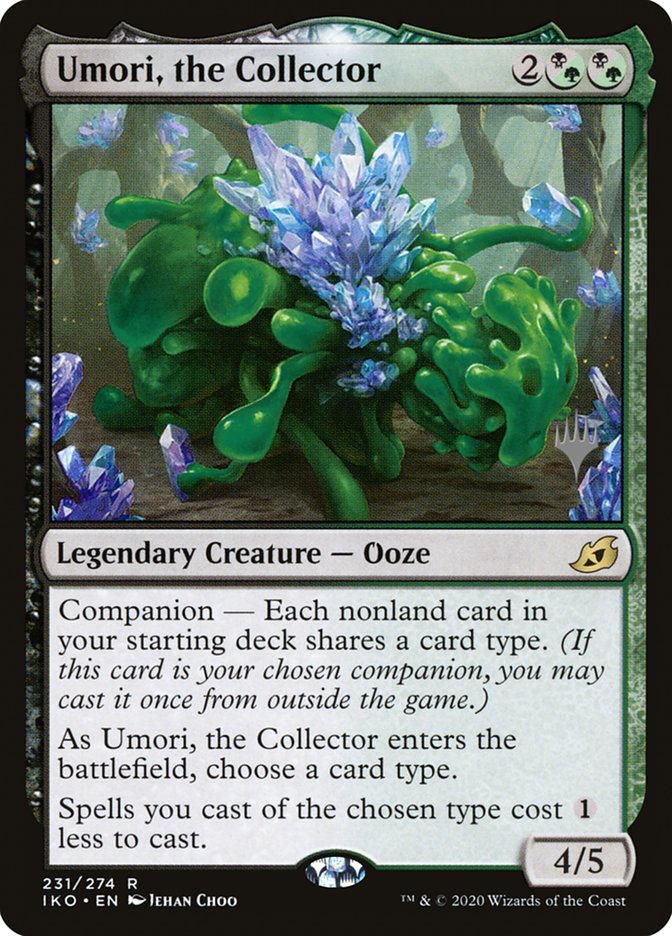 Umori, the Collector (Promo Pack) [Ikoria: Lair of Behemoths Promos] MTG Single Magic: The Gathering | Red Claw Gaming