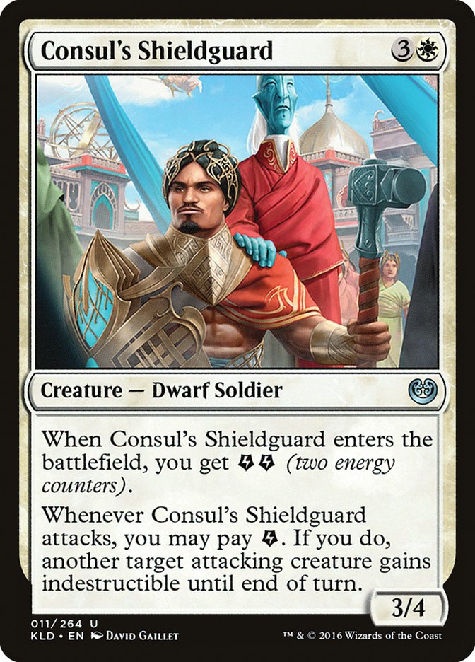 Consul's Shieldguard [Kaladesh] MTG Single Magic: The Gathering | Red Claw Gaming