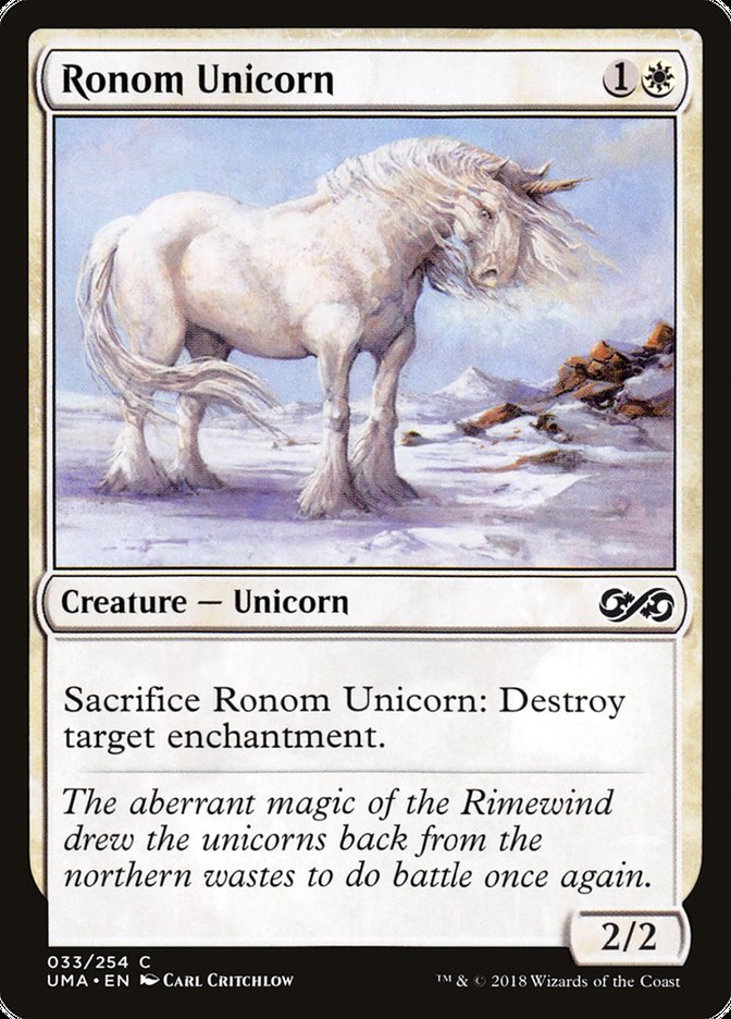 Ronom Unicorn [Ultimate Masters] MTG Single Magic: The Gathering | Red Claw Gaming
