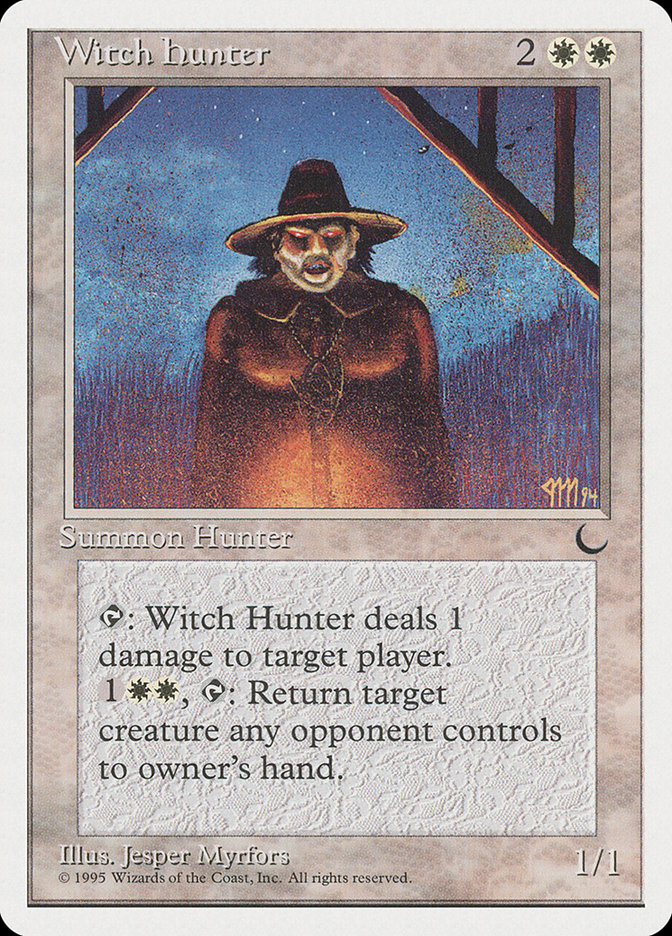 Witch Hunter [Chronicles] MTG Single Magic: The Gathering | Red Claw Gaming