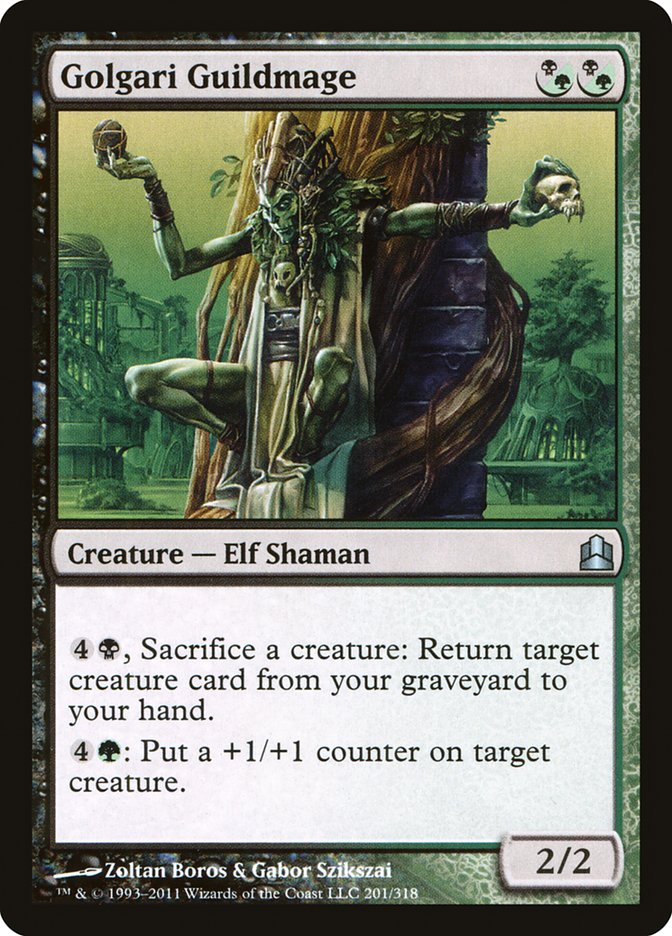 Golgari Guildmage [Commander 2011] MTG Single Magic: The Gathering | Red Claw Gaming