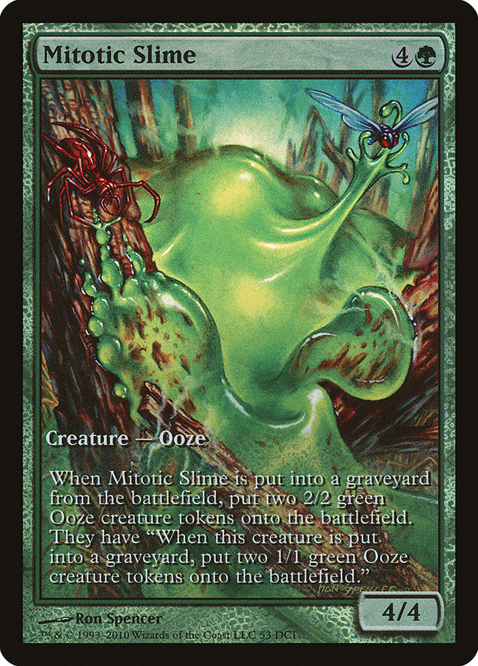 Mitotic Slime (Extended Art) [Magic 2011 Promos] MTG Single Magic: The Gathering | Red Claw Gaming