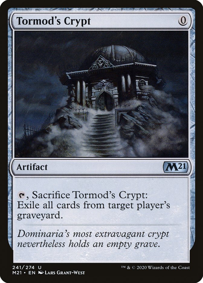 Tormod's Crypt [Core Set 2021] MTG Single Magic: The Gathering | Red Claw Gaming