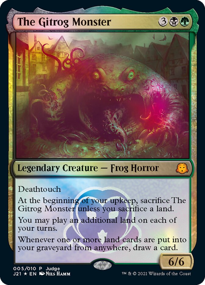The Gitrog Monster [Judge Gift Cards 2021] MTG Single Magic: The Gathering | Red Claw Gaming