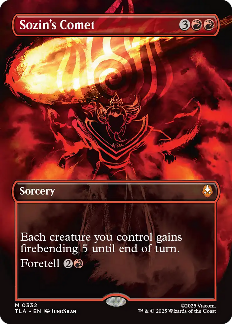 Sozin's Comet (0332) (Borderless) [Avatar: The Last Airbender] MTG Single Magic: The Gathering | Red Claw Gaming