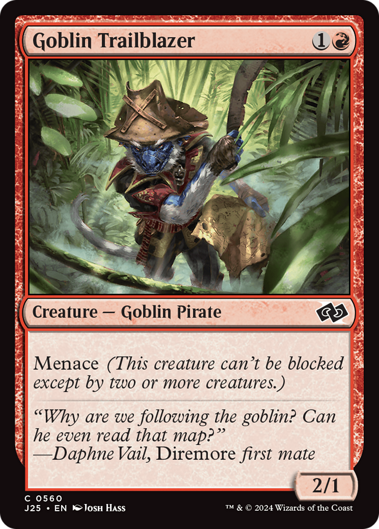 Goblin Trailblazer [Foundations Jumpstart] MTG Single Magic: The Gathering | Red Claw Gaming