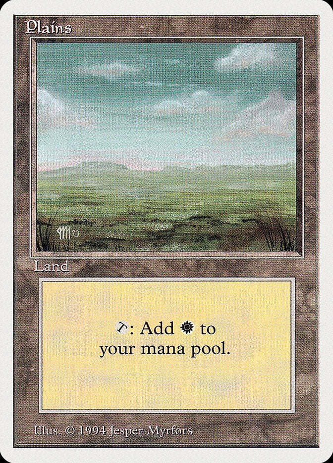 Plains (294) [Summer Magic / Edgar] MTG Single Magic: The Gathering | Red Claw Gaming