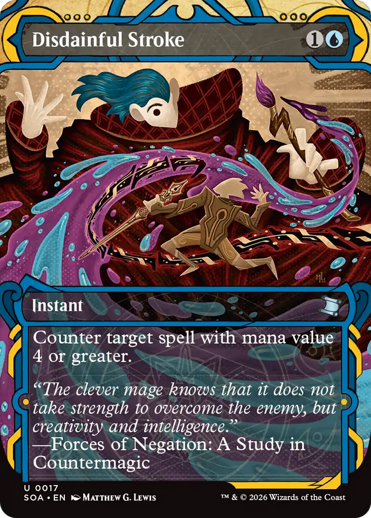 Disdainful Stroke [Secrets of Strixhaven: Mystical Archive] MTG Single Magic: The Gathering | Red Claw Gaming