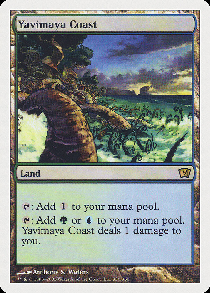 Yavimaya Coast [Ninth Edition] MTG Single Magic: The Gathering | Red Claw Gaming
