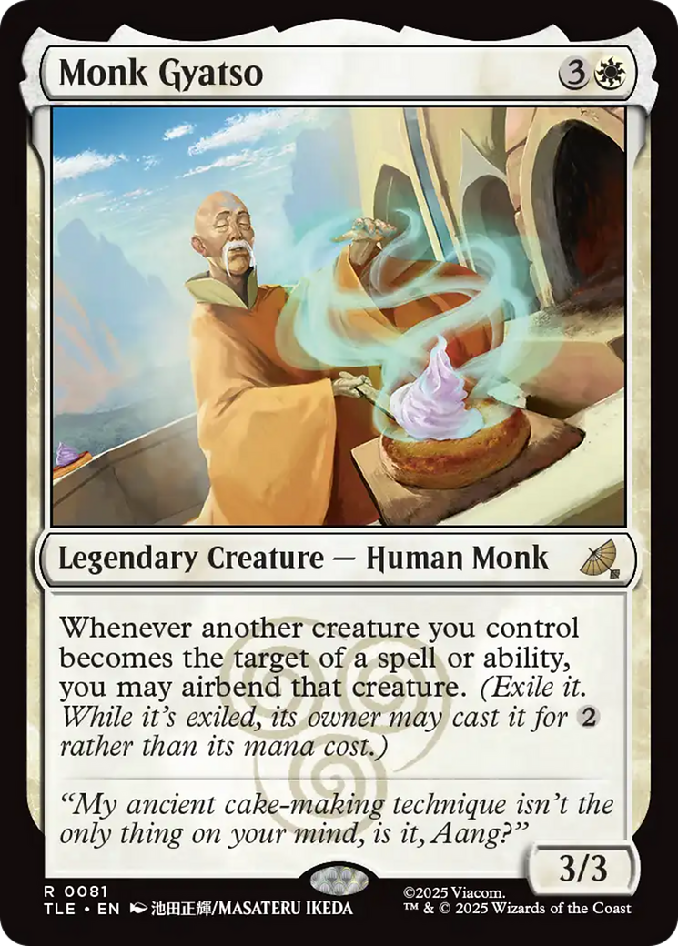 Monk Gyatso [Avatar: The Last Airbender: Eternal-Legal] MTG Single Magic: The Gathering | Red Claw Gaming
