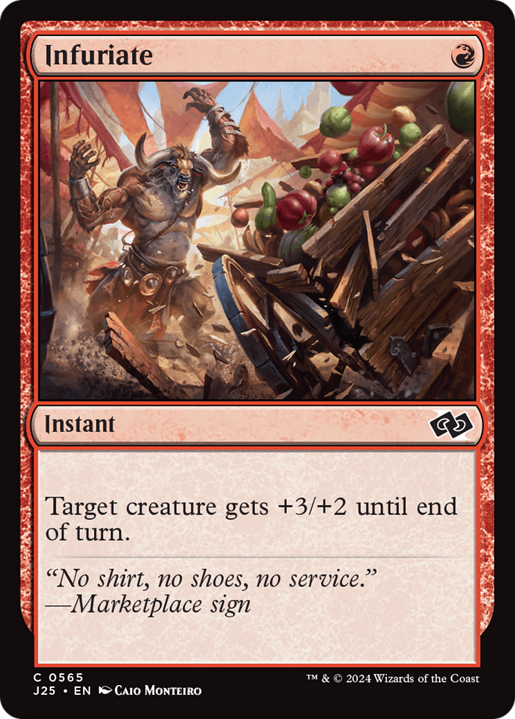 Infuriate [Foundations Jumpstart] MTG Single Magic: The Gathering | Red Claw Gaming