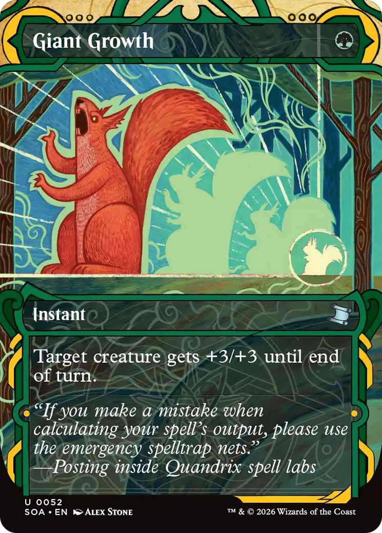 Giant Growth [Secrets of Strixhaven: Mystical Archive] MTG Single Magic: The Gathering | Red Claw Gaming