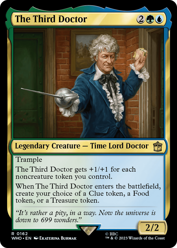 The Third Doctor [Doctor Who] MTG Single Magic: The Gathering    | Red Claw Gaming