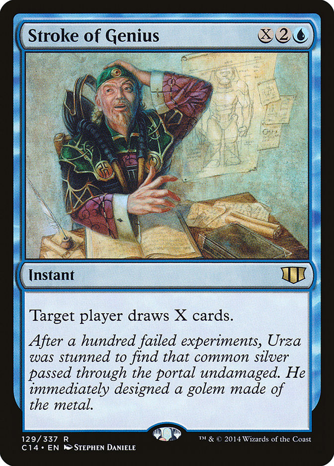 Stroke of Genius [Commander 2014] MTG Single Magic: The Gathering | Red Claw Gaming