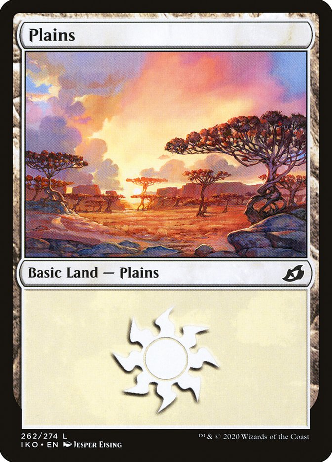 Plains (262) [Ikoria: Lair of Behemoths] MTG Single Magic: The Gathering | Red Claw Gaming