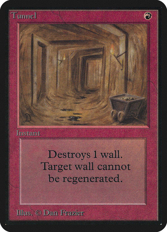 Tunnel [Alpha Edition] MTG Single Magic: The Gathering | Red Claw Gaming