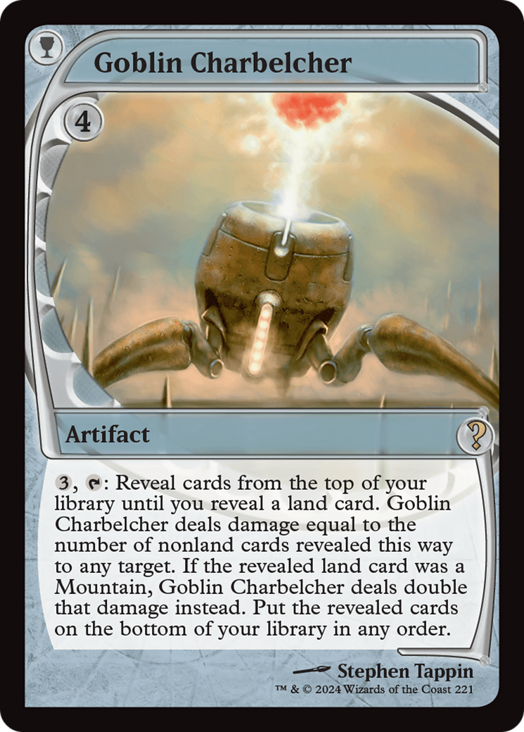 Goblin Charbelcher (Future Sight) [Mystery Booster 2] MTG Single Magic: The Gathering | Red Claw Gaming