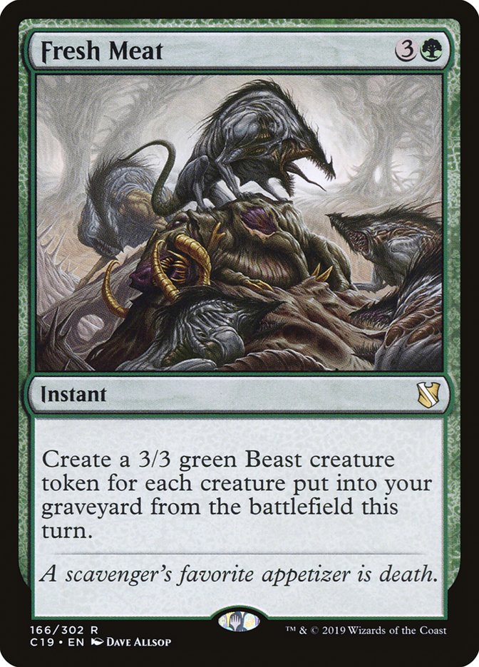Fresh Meat [Commander 2019] MTG Single Magic: The Gathering | Red Claw Gaming