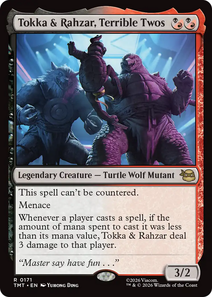 Tokka & Rahzar, Terrible Twos [Teenage Mutant Ninja Turtles] MTG Single Magic: The Gathering | Red Claw Gaming
