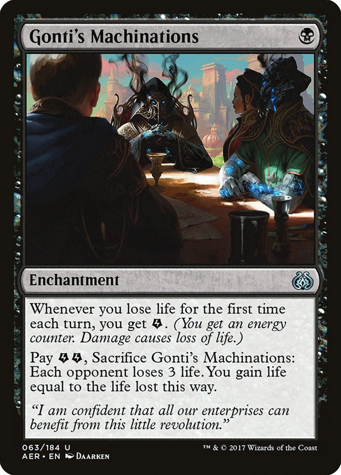 Gonti's Machinations [Aether Revolt] MTG Single Magic: The Gathering | Red Claw Gaming